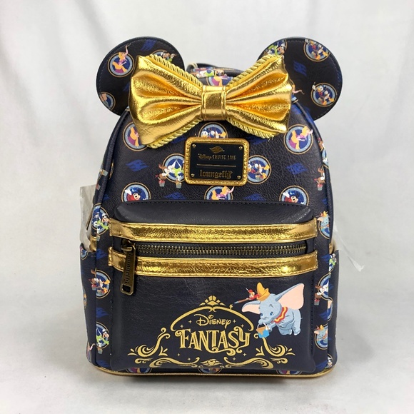 Loungefly Handbags - Loungefly Disney Cruise Line DCL Disney Fantasy Ship Dumbo Mini Backpack - NEW